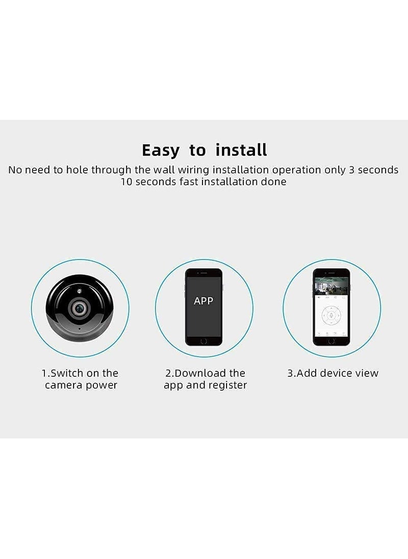 SR VISION WiFi 1080p HD 150 Viewing Area Security Camera
