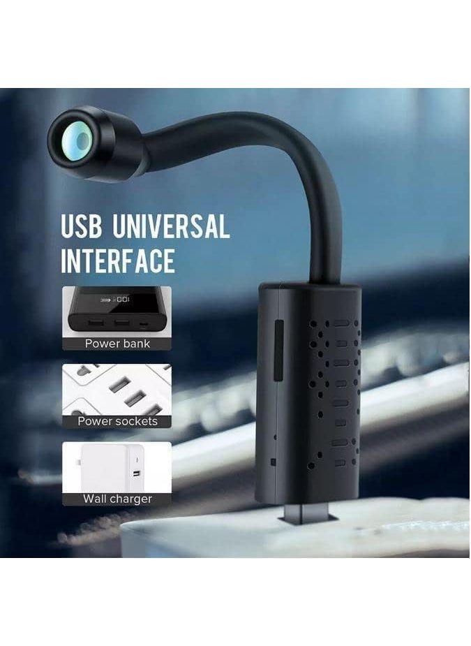 Paroxysm CUTECH WiFi Surveillance Flexible Neck Wireless Security Camera 1080P Watch Live View Wireless IndoorOutdoor Home Office with Motion Detection Flexible Camera