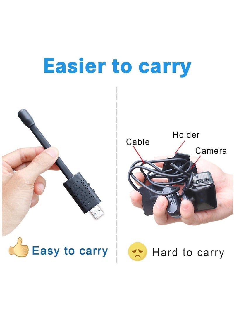 Paroxysm CUTECH WiFi Surveillance Flexible Neck Wireless Security Camera 1080P Watch Live View Wireless IndoorOutdoor Home Office with Motion Detection Flexible Camera
