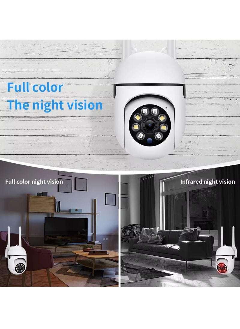 Dkian Smart AI V380 Pro HD 360 Camera Two Way Audio Motion Detection Home Security Camera with Night Vision Motion