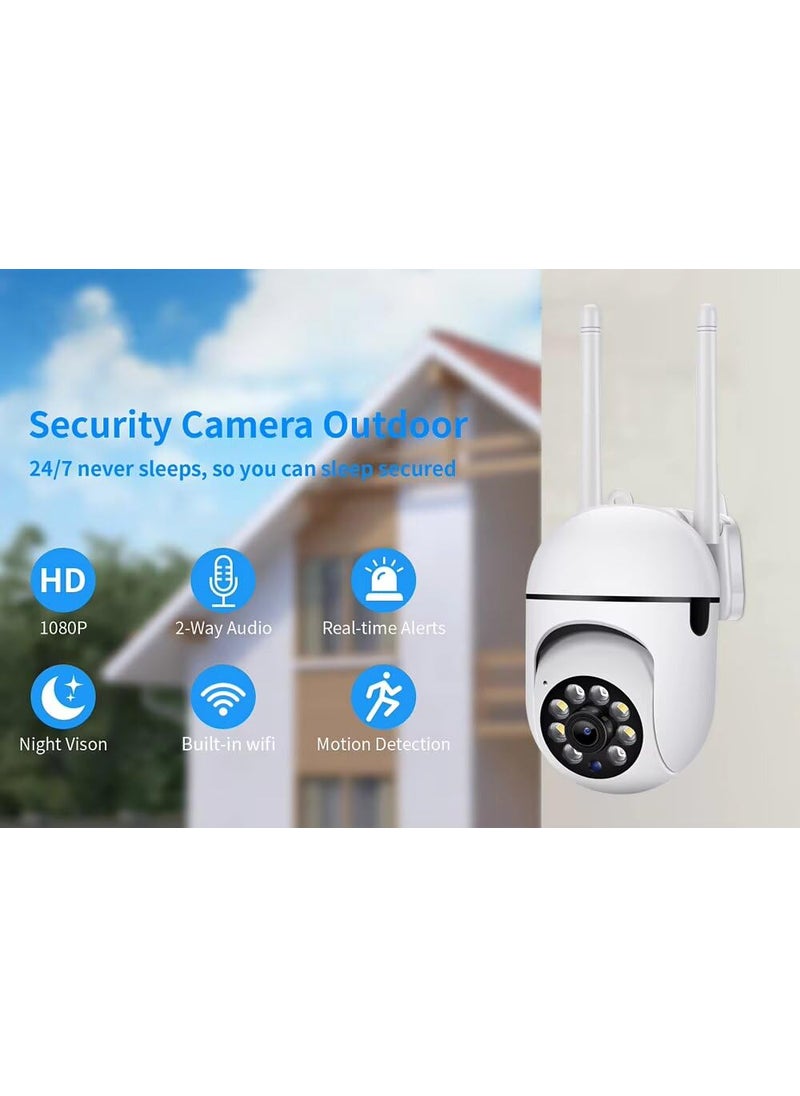 Dkian Smart AI V380 Pro HD 360 Camera Two Way Audio Motion Detection Home Security Camera with Night Vision Motion