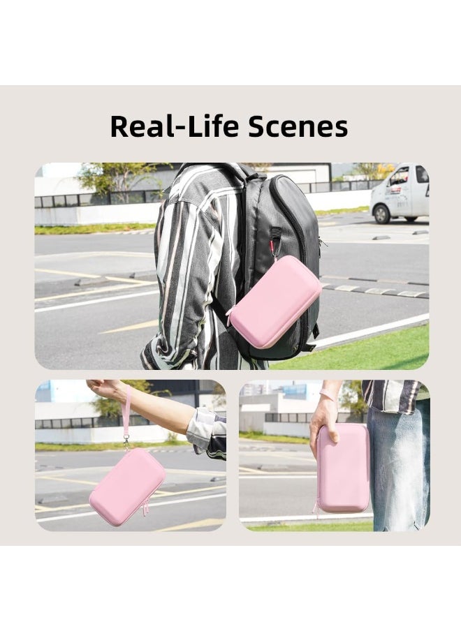 Carrying Case for DJI Pocket 3, Portable Nylon Protect Case, MicroSD Card Cases for DJI Pocket 3 Creator Combo, Waterproof  Travel Storage Bag for Pocket 3 Accessories