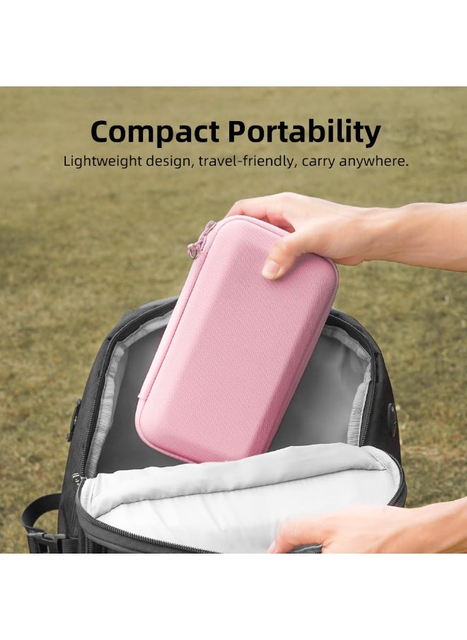 Carrying Case for DJI Pocket 3, Portable Nylon Protect Case, MicroSD Card Cases for DJI Pocket 3 Creator Combo, Waterproof  Travel Storage Bag for Pocket 3 Accessories