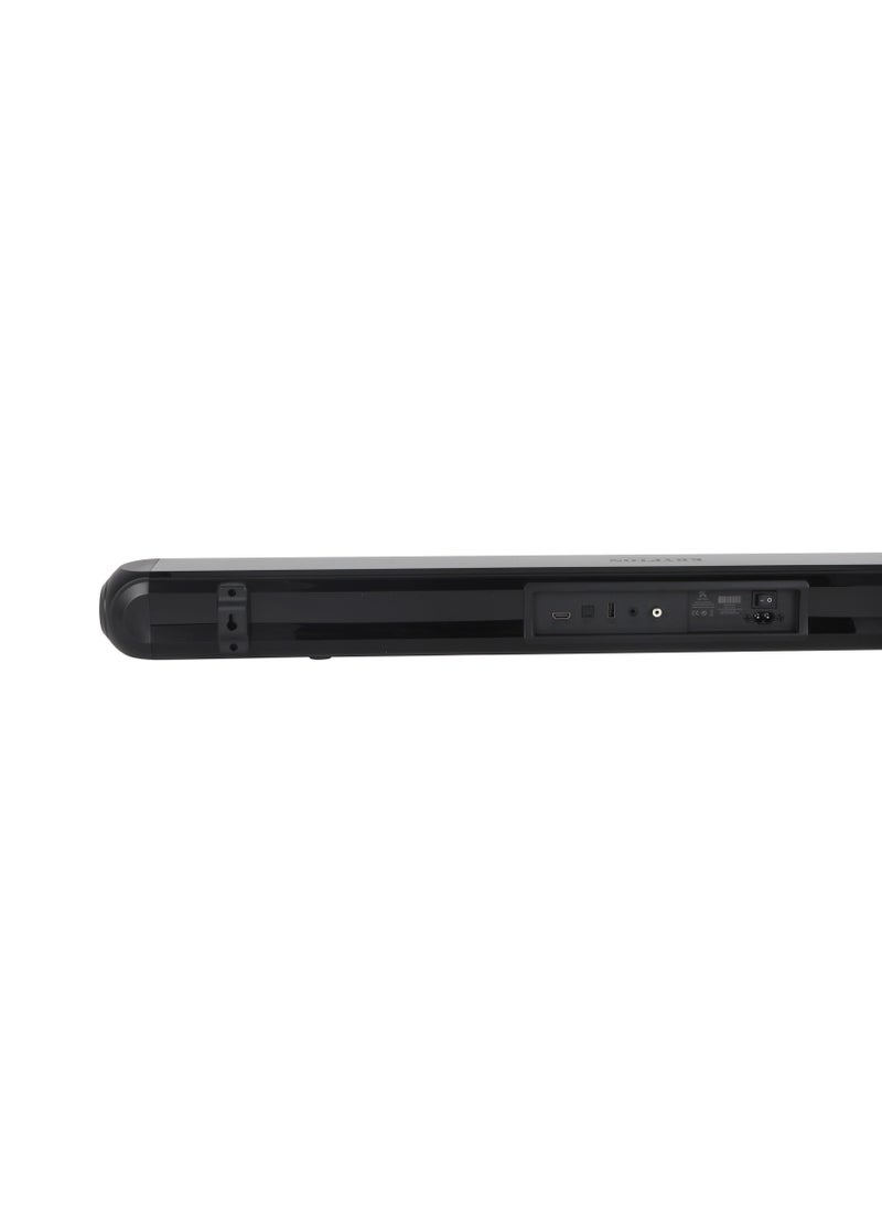 Krypton Portable Soundbar System , HDMI, USB, MP3, AUX, Bluetooth 5.3, 3D EQ Presets and Inbuilt 2.0CH Amplifier/ with Remote Control, Perfect for TVs, Gaming Consoles, Smartphones, Tablets, Laptops | KNMS5482, Black, 2 Years Warranty