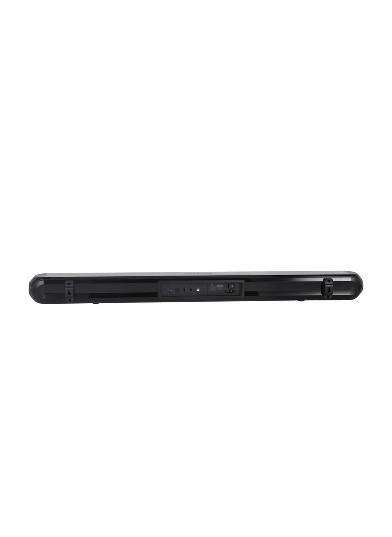 Krypton Portable Soundbar System , HDMI, USB, MP3, AUX, Bluetooth 5.3, 3D EQ Presets and Inbuilt 2.0CH Amplifier/ with Remote Control, Perfect for TVs, Gaming Consoles, Smartphones, Tablets, Laptops | KNMS5482, Black, 2 Years Warranty