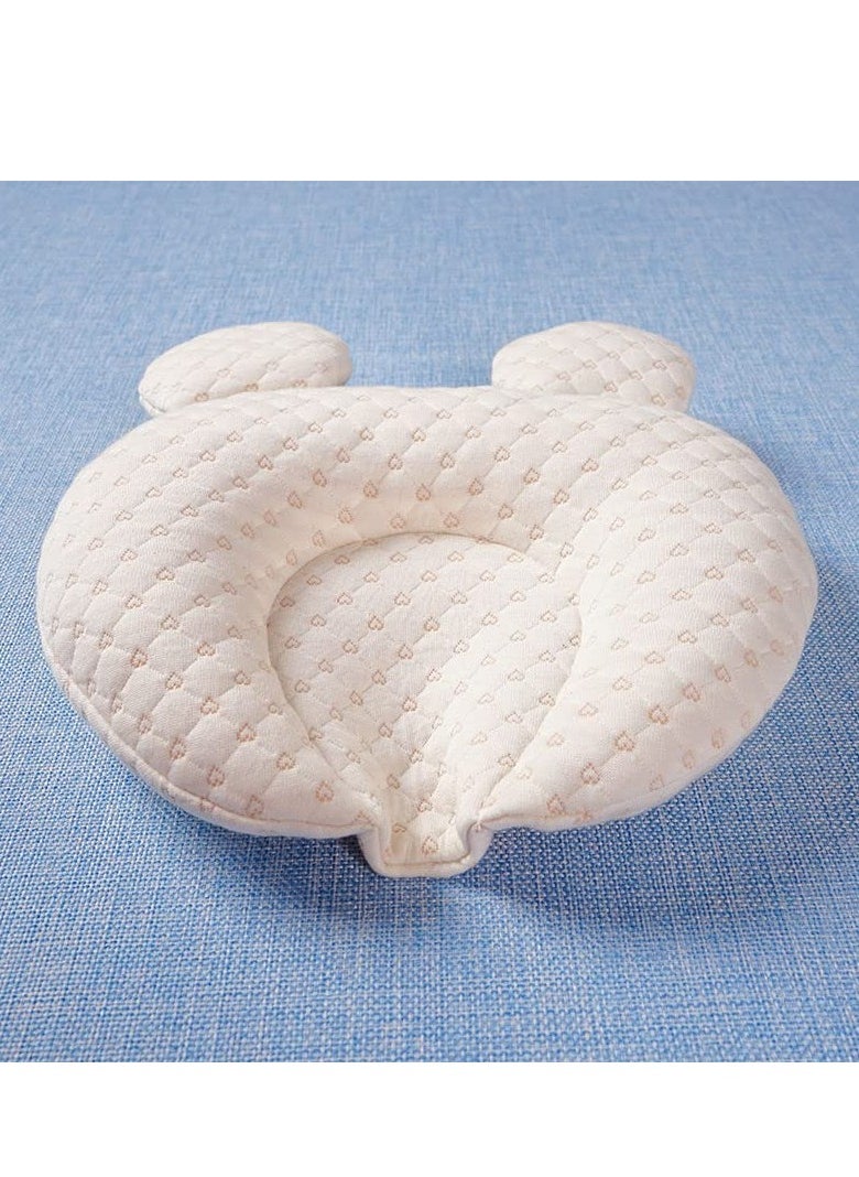 Baby Neck Pillow, Baby Head Shaping Pillow, Newborn Nursery Cushion U Shaped Pillow Infant Soft Head Support Sleeping Pillow Latex pillow