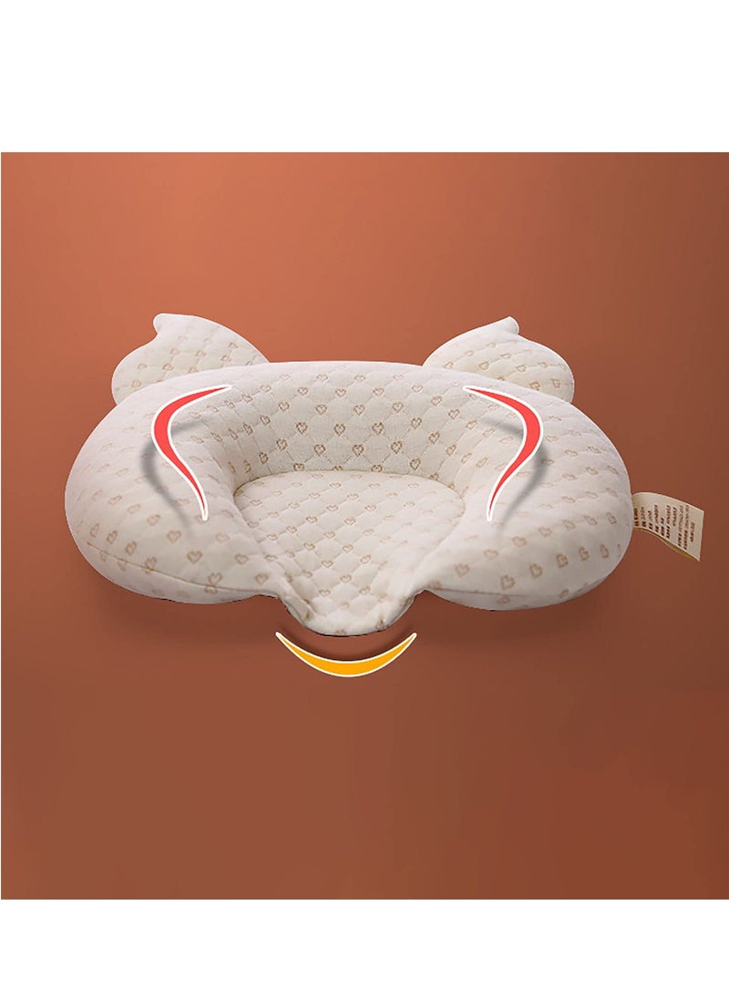 Baby Neck Pillow, Baby Head Shaping Pillow, Newborn Nursery Cushion U Shaped Pillow Infant Soft Head Support Sleeping Pillow Latex pillow
