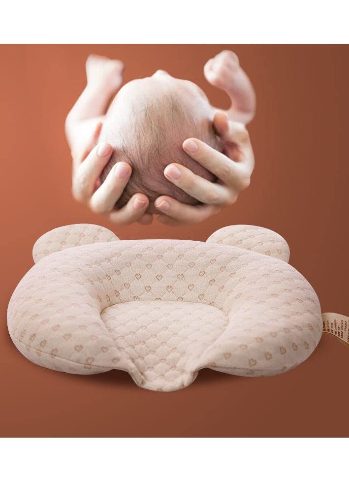 Baby Neck Pillow, Baby Head Shaping Pillow, Newborn Nursery Cushion U Shaped Pillow Infant Soft Head Support Sleeping Pillow Latex pillow
