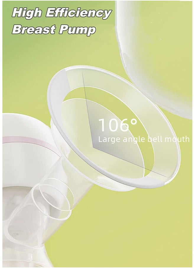 Electric Breast Pump, Portable Anti-Backflow Breast Pumps, 3 Modes & 9 Levels Touch Screen LED Display, USB Rechargeable, Ultra,Quiet and Pain Free