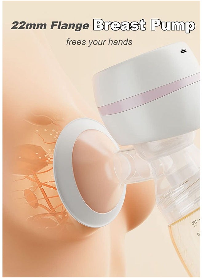 Electric Breast Pump, Portable Anti-Backflow Breast Pumps, 3 Modes & 9 Levels Touch Screen LED Display, USB Rechargeable, Ultra,Quiet and Pain Free