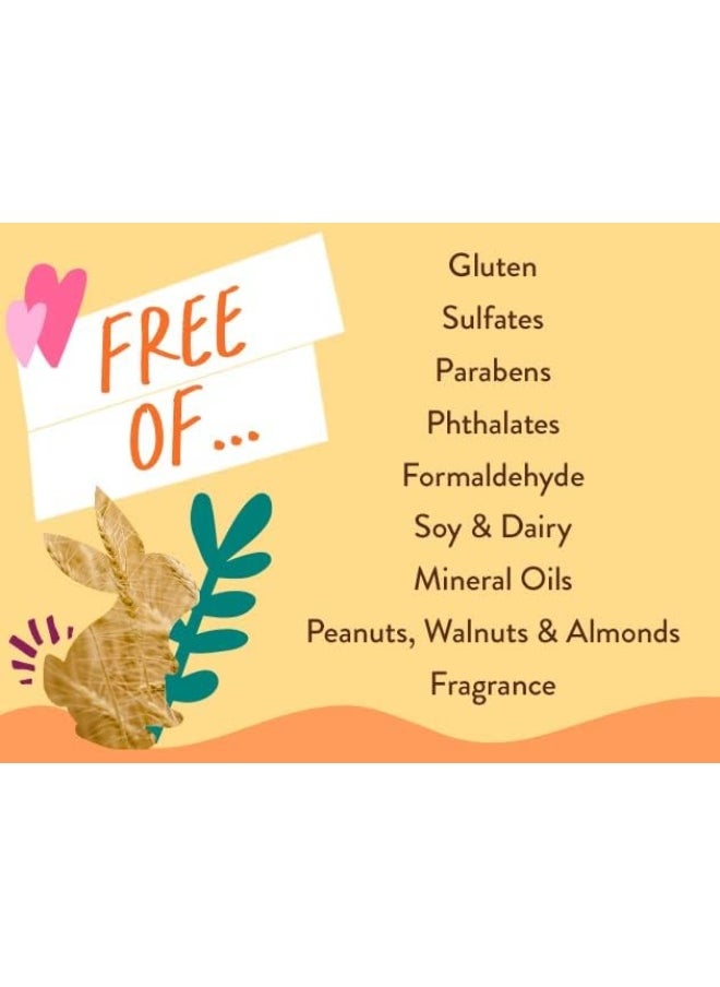 Babo Botanicals Sensitive Baby Fragrance-Free Diaper Cream - 25% Natural Zinc Oxide - Calendula, Shea & Cocoa Butter - EWG Verified - Vegan- From birth on - 2-Pack