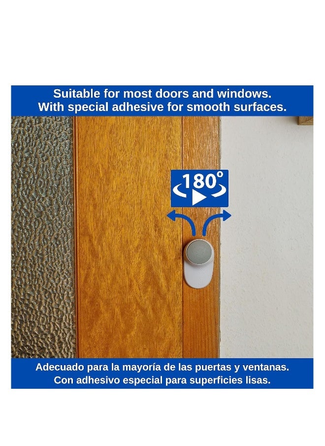 Door Finger Guards for Kids and Pets with Adhesive 180° Rotatable Prevent Finger Pinch Injuries Door Finger Pinch Guard Anti-slam Baby Proof Door Stopper Child Proof Door Slam Stopper 4Pcs