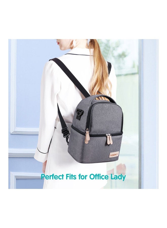 Insulation Fabric Multi-Functional Large Capacity Diaper Bag With Removable Strap