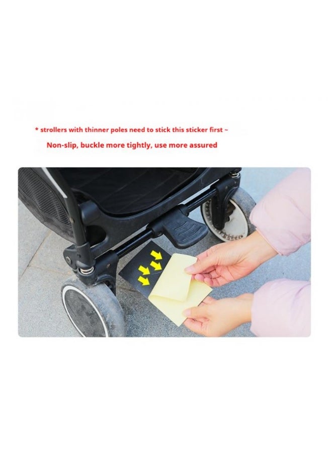 Universal Stroller Board Pedal 2 In 1 Stroller Board With Seat,Stroller Auxiliary Pedal Adjustable Buggy Board Children Standing Plate Sitting Seat Stroller Accessory（Black）