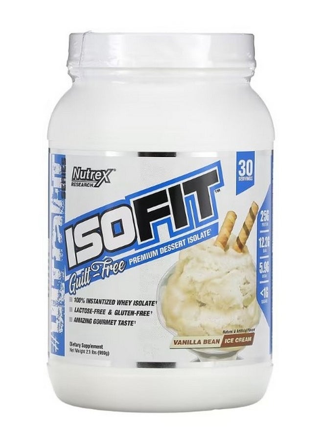 IsoFit Vanilla Bean Ice Cream 2.1 lbs 969 g