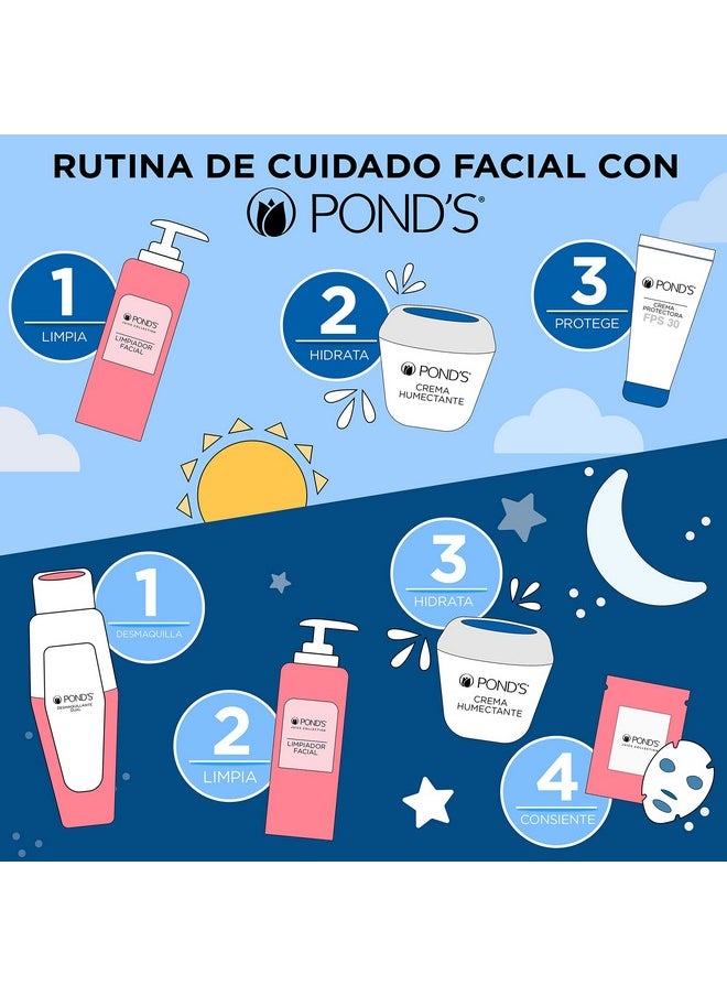 Pond's S Cream Humectant Moisturizing & Nourishing,7oz Crema Humetante y Nutritiva S De Ponds 200gr