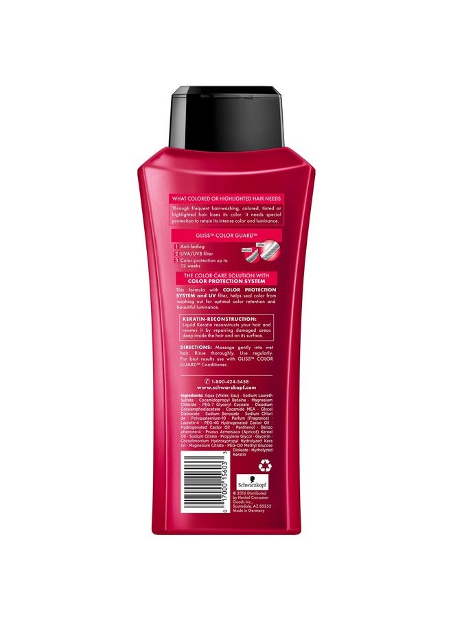 Gliss Shampoo Color Guard 13.6 Ounce (400ml)