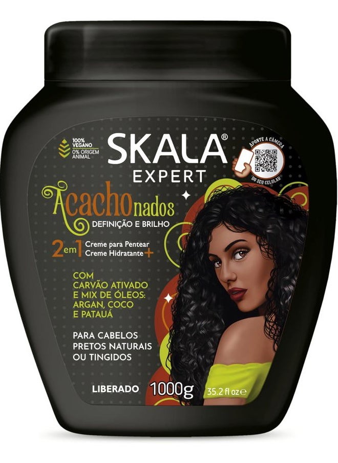 Linha Expert - Creme de Nutricao 2 em 1 Acachonados 1 Kg - (Expert Collection - Passionate 2 in 1 Nutricious Cream 33.81 Fl Oz)