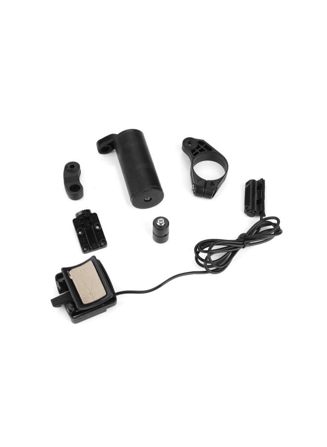 Outdoor Waterproof Wired Bike Computer with LCD Display, Intelligent Backlight, Lightweight, Dustproof, Energy Saving Odometer for Cycling Accessories (1 Pack)