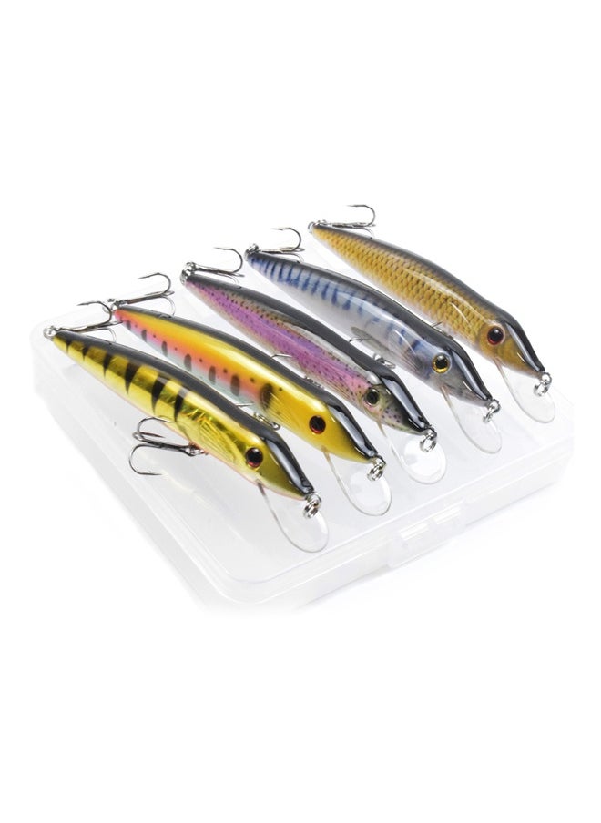 5-Piece Bionic Fishing Lure Sinking Bait 5x4.9inch