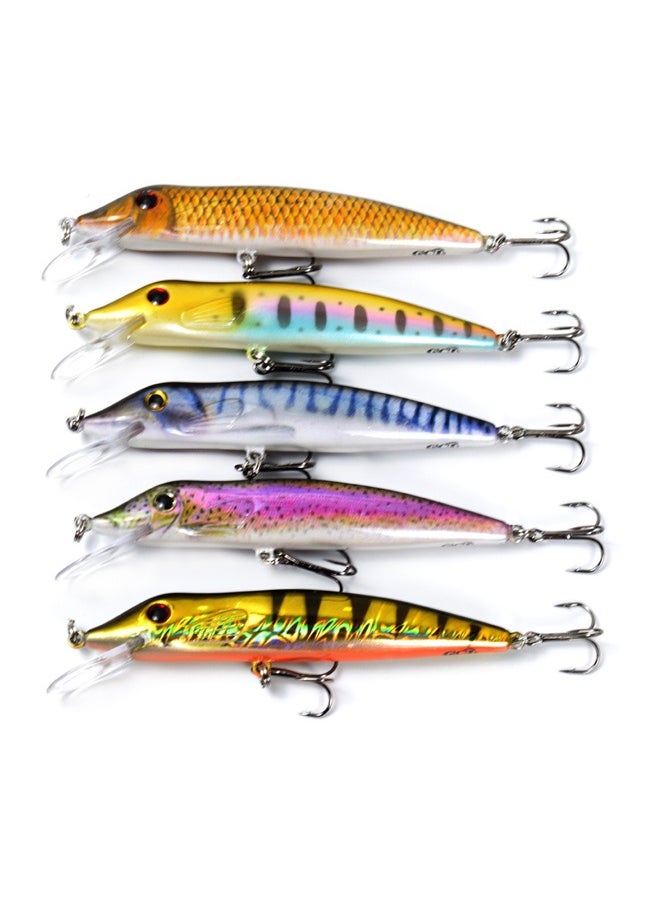5-Piece Bionic Fishing Lure Sinking Bait 5x4.9inch