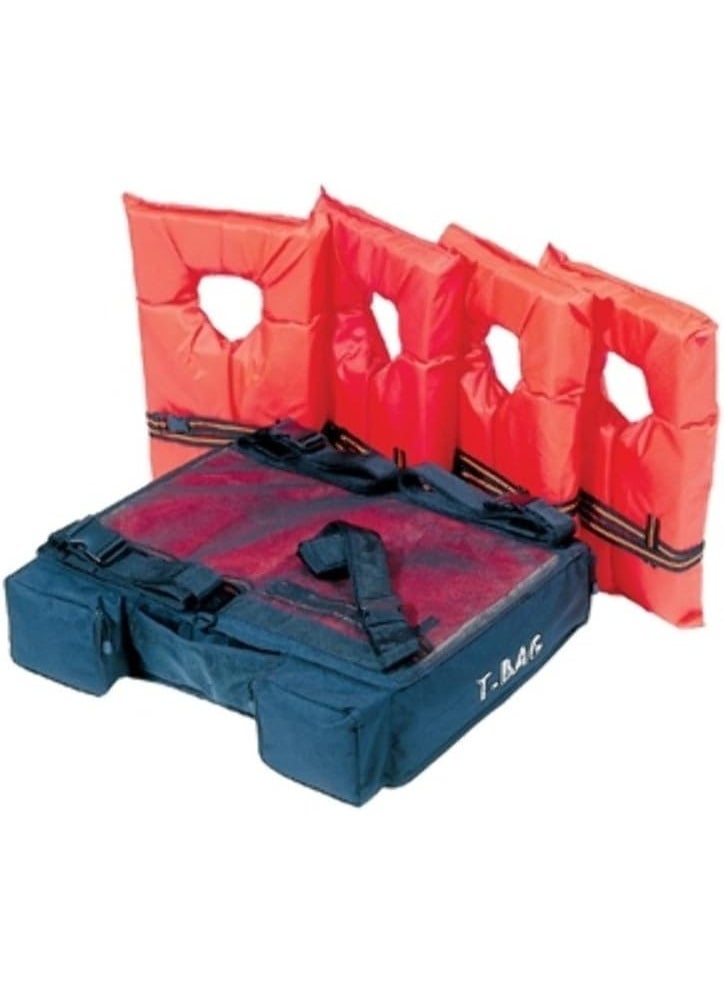 T-BAG, T Top Bag, Holds 4 PFD's,black
