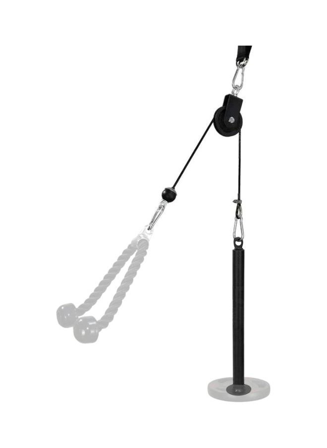 360-Degree Pulley Cable Machine Attachment System 34x9x10cm