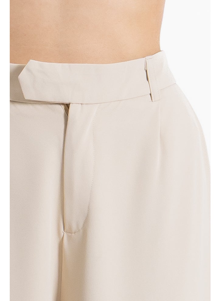 WIDE LEG COMFORT TROUSERS