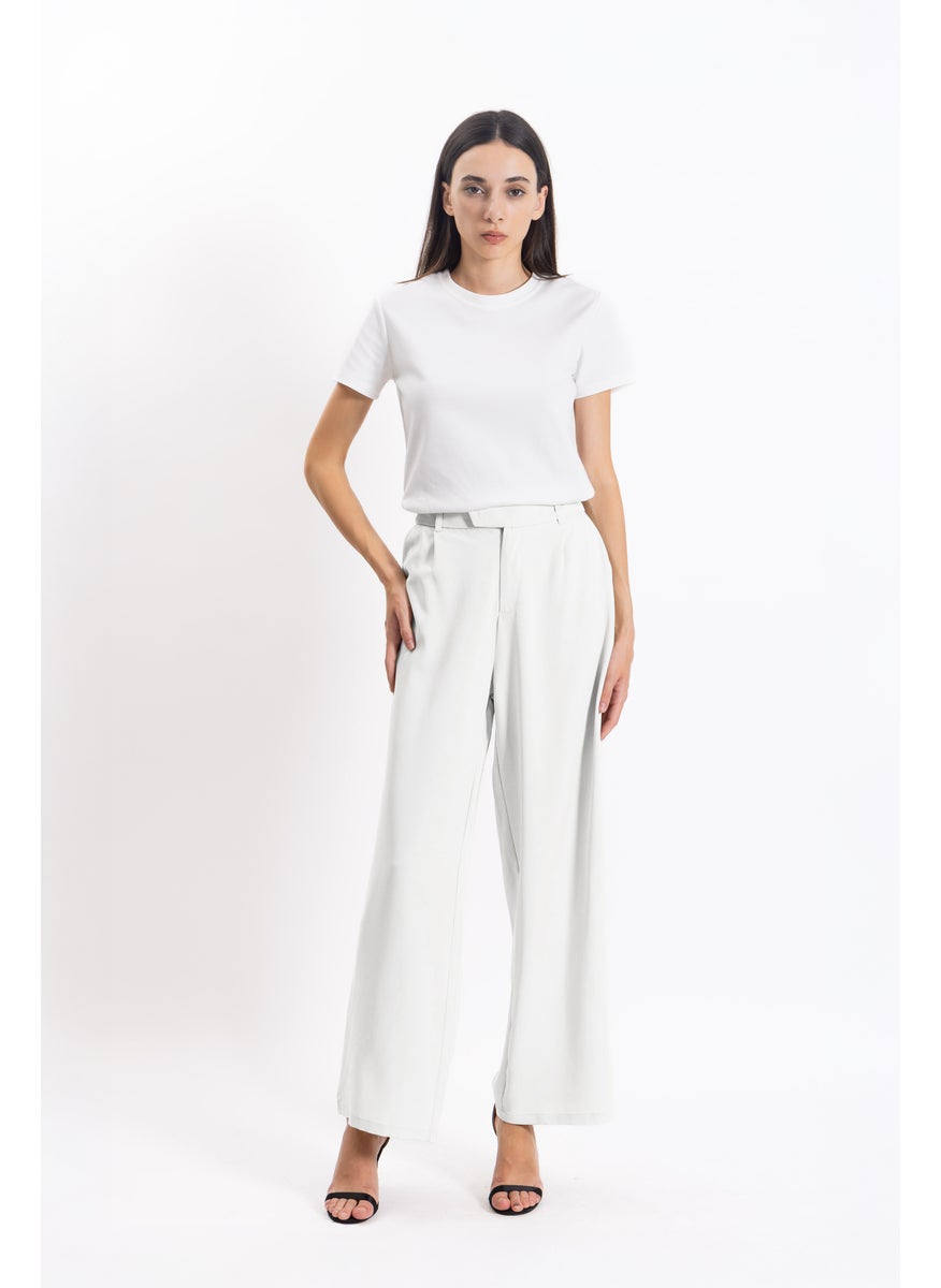 WIDE LEG COMFORT TROUSERS