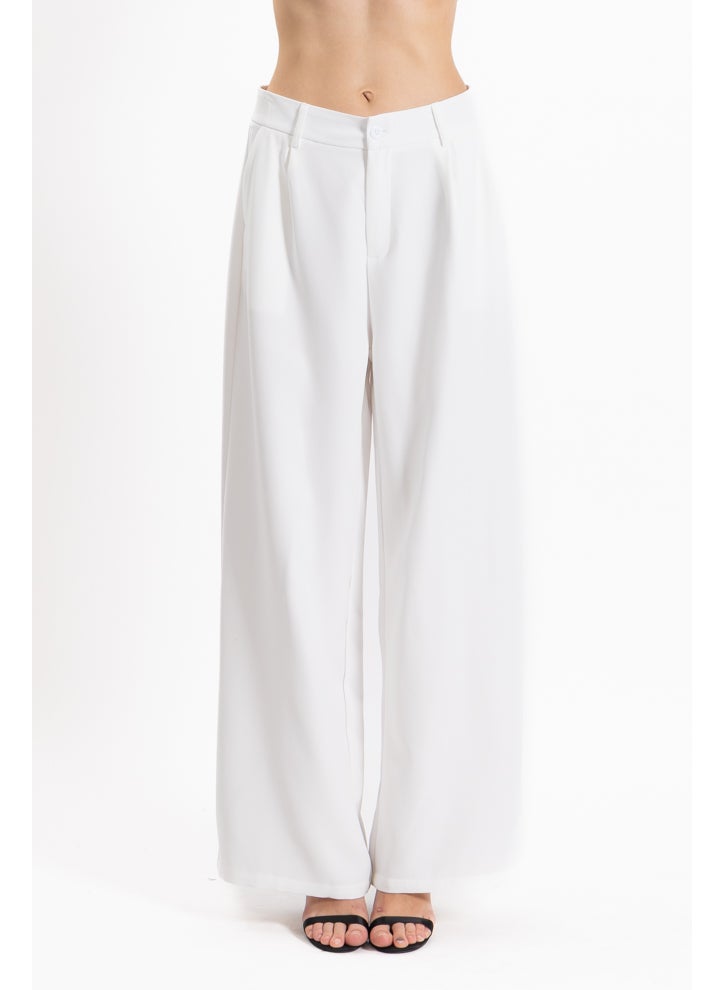 WIDE LEG TROUSERS