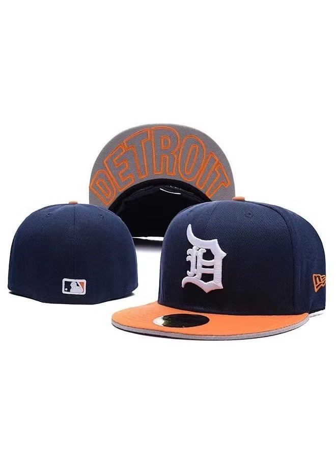 NEW ERA 3D Embroidered Fitted Baseball Team Cap With Closed Back For Sun Protection