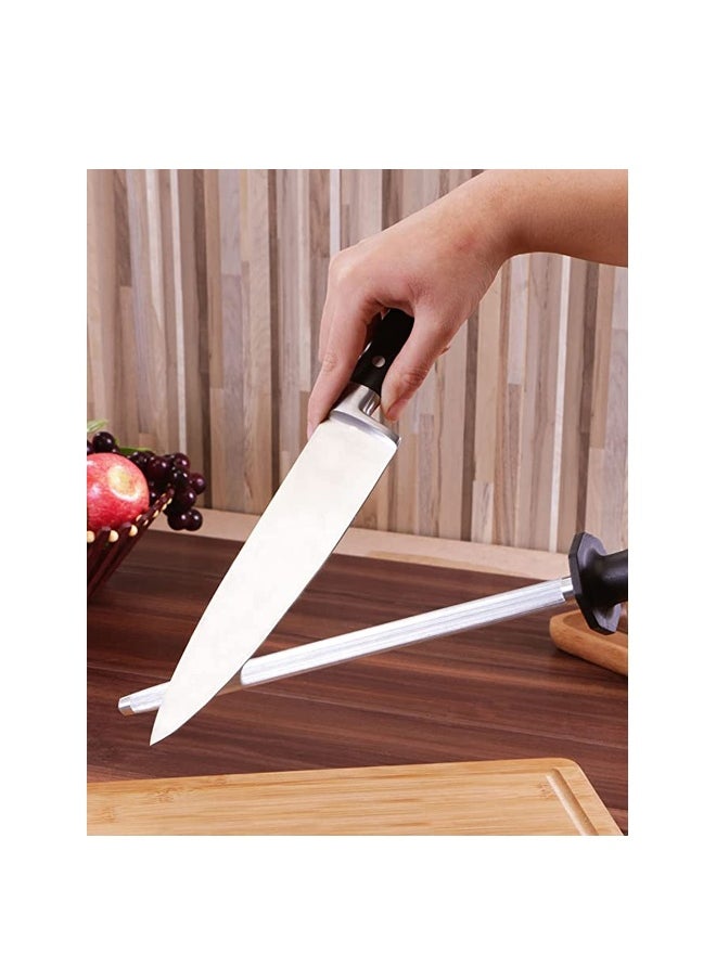 10 Inches Honing Steel Knife Sharpening Steel Sharpening Rod