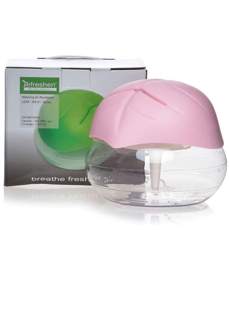 Your Home Office Kitchen And Office Fragair Portable Room Air Purifier Aroma Diffuser or Humidifier Revitalizer Pink