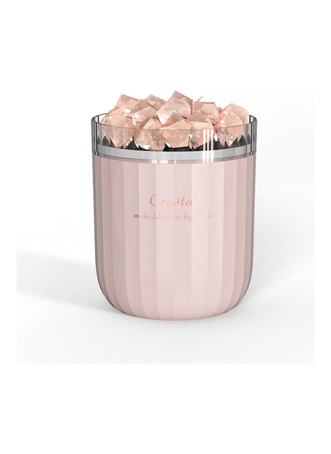 USB Rechargeable Crystal Salt Stone Humidifier Pink