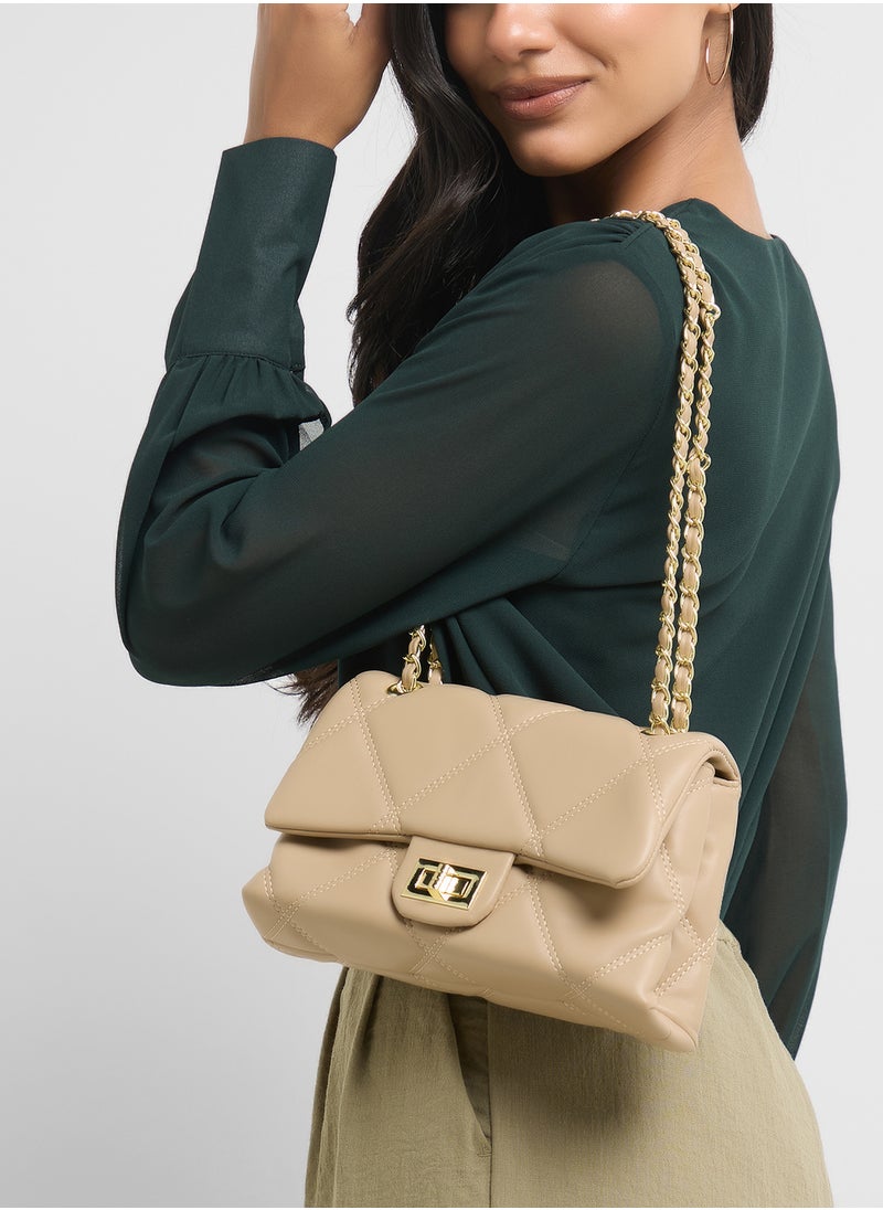 Quilted Crossbody Bag