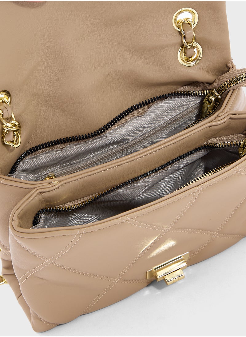 Quilted Crossbody Bag