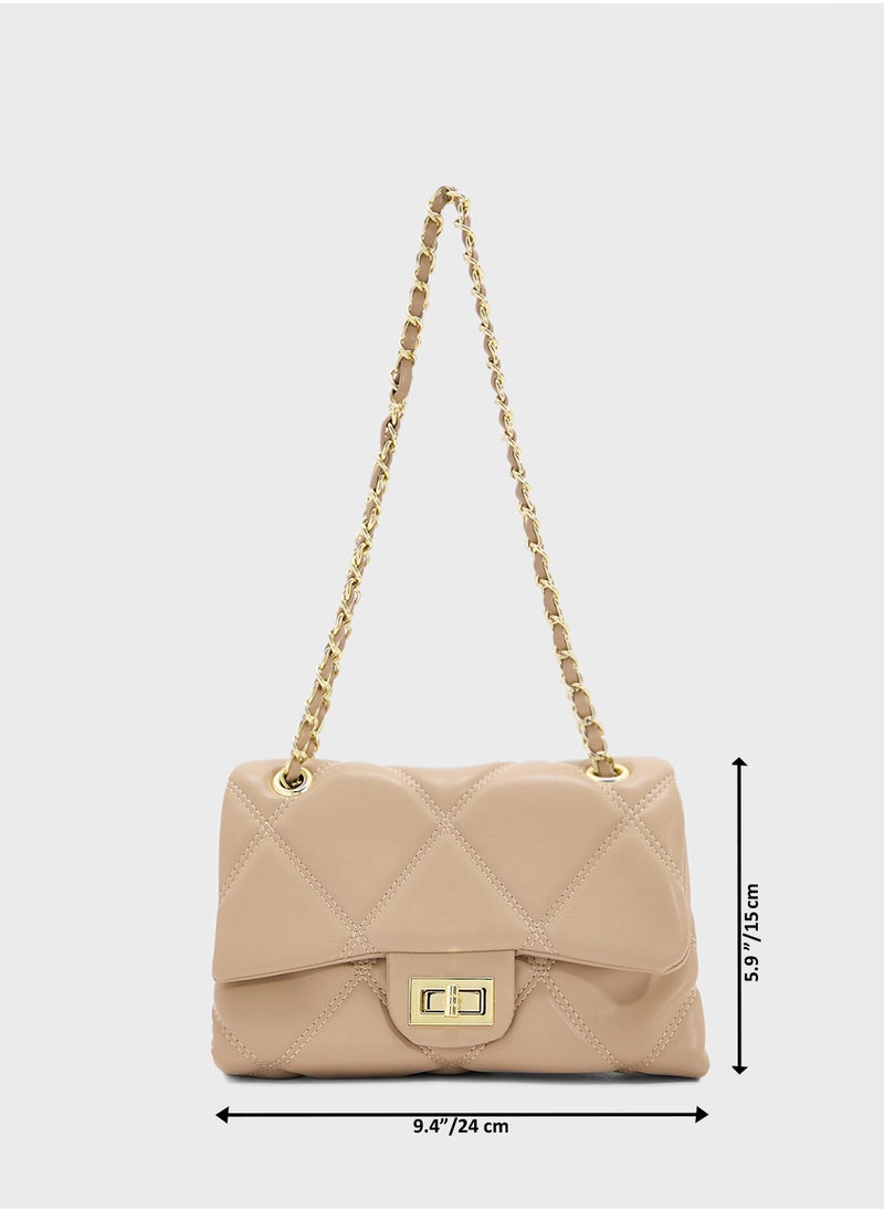 Quilted Crossbody Bag