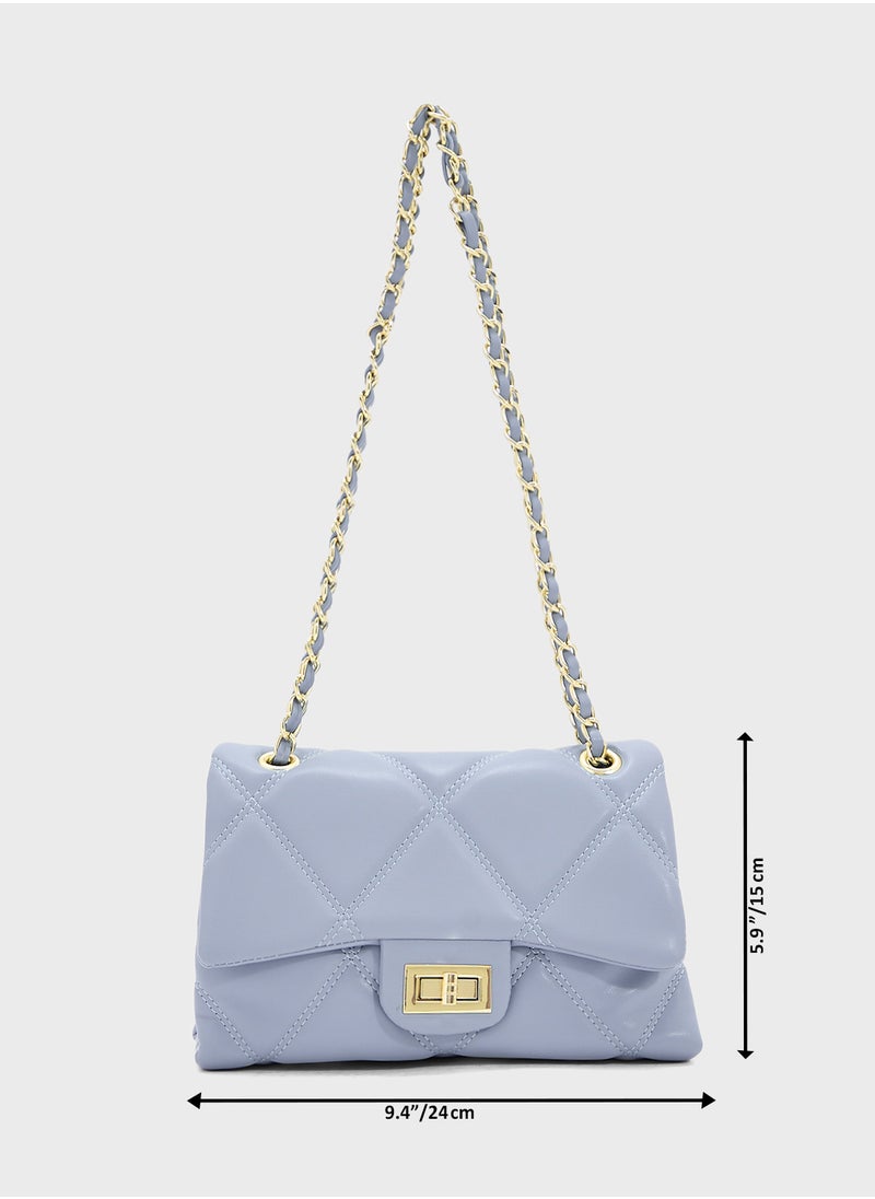 Quilted Crossbody Bag