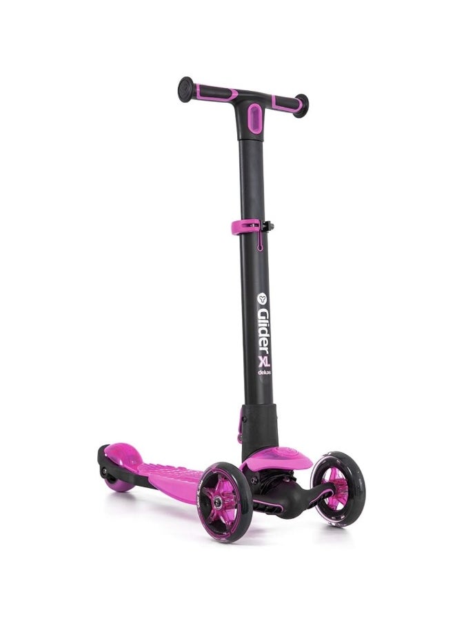 Yvolution Y Glider XL Deluxe 3-Wheel Kick Scooter (Pink)