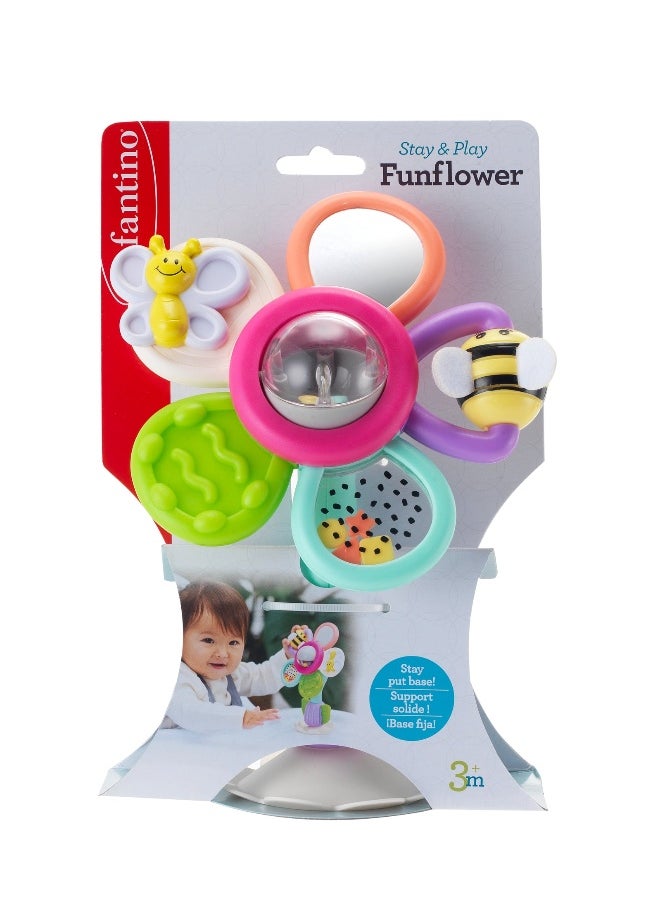 Infantino Stay and Play Fun Flower Toy