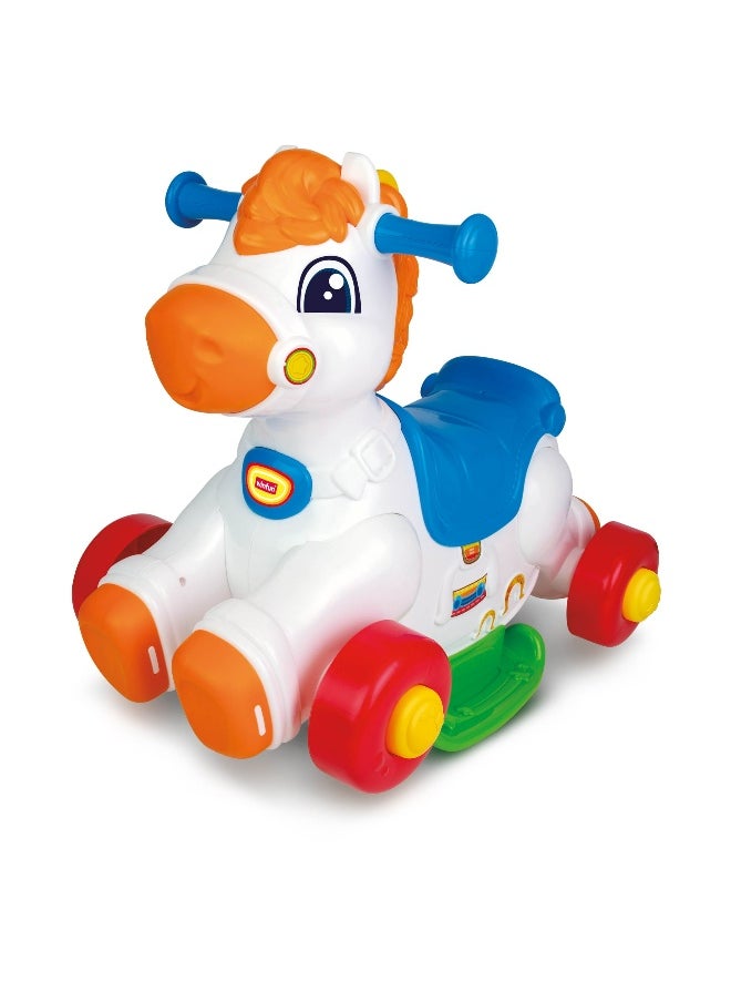 WinFun Multi-Color Junior Rider Rocking Horse