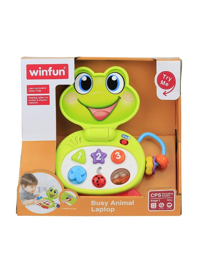 Winfun Busy Animal Laptop (5 x 2 x 15 cm)