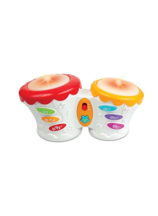 WinFun Beat Bop Baby Groovy Baby Bongo Musical Instrument (49.53 x 33.35 x 58.75 cm)