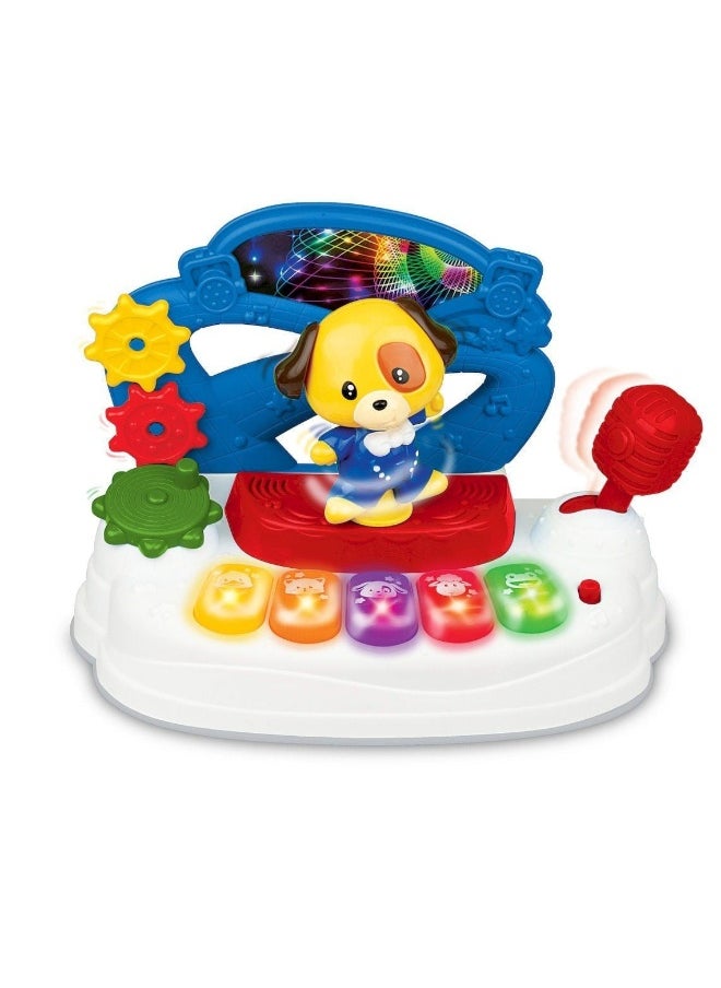 WinFun Dancing Pup Star Piano Toy