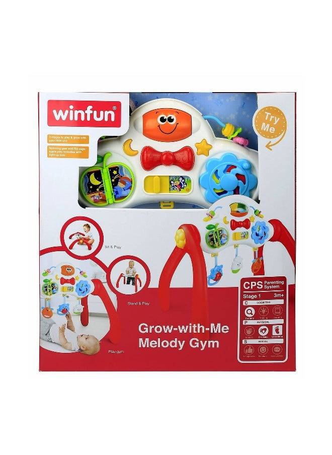 WinFun Multi-Color Grow with Me Melody Gym