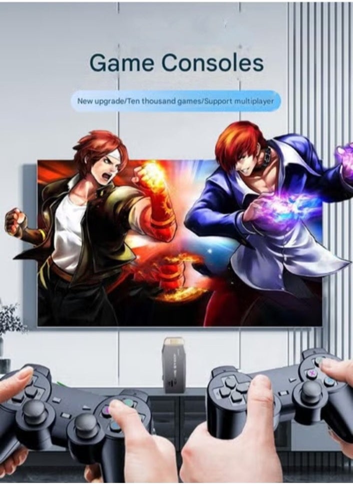 Home Game Console, Dual Player Wireless Arcade, Home 4K High-definition TV, Joystick All-in-one, Single Player Classic Retro