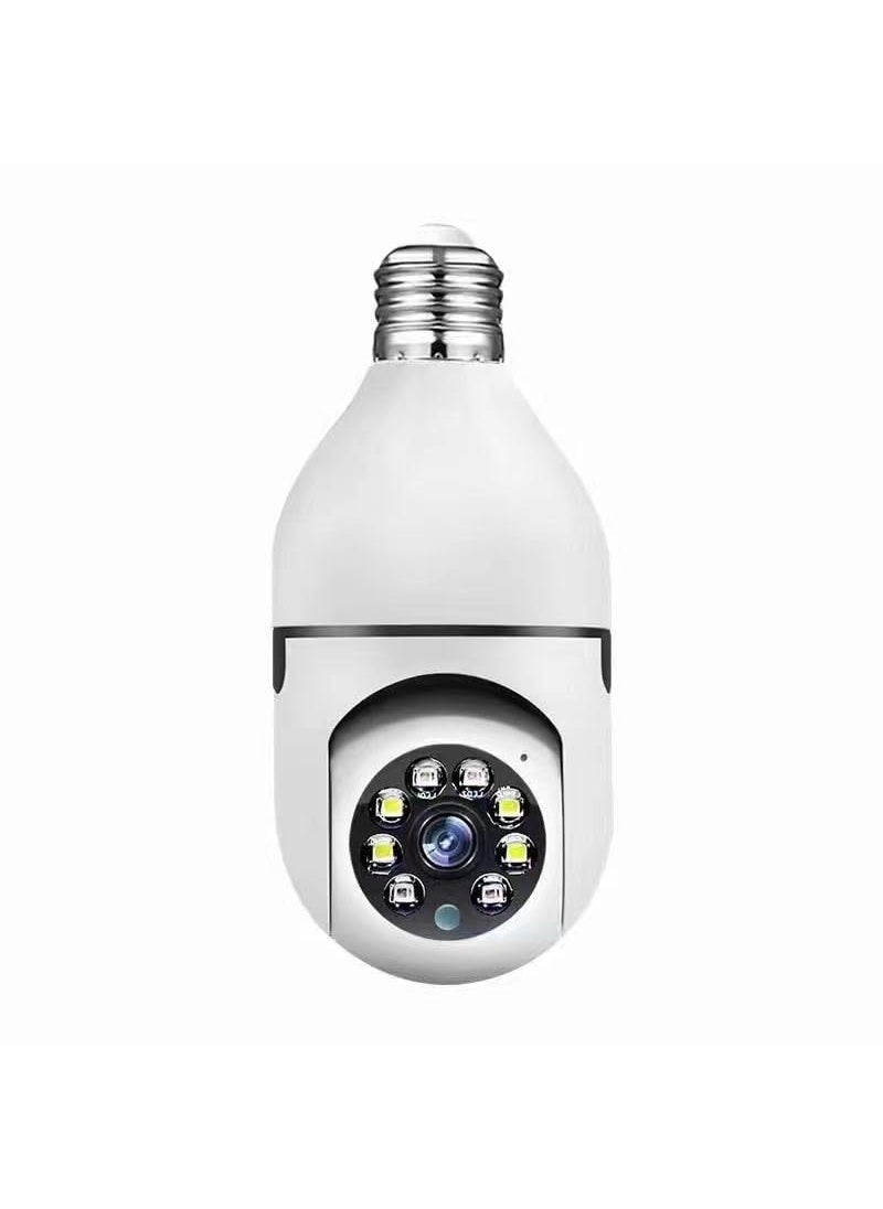 SIFACAM Sifa 3MP WiFi Indoor Bulb CCTV Camera for Home with PTZ Motion Detection Color Night Vision TwoWay Communication and MultiUser View