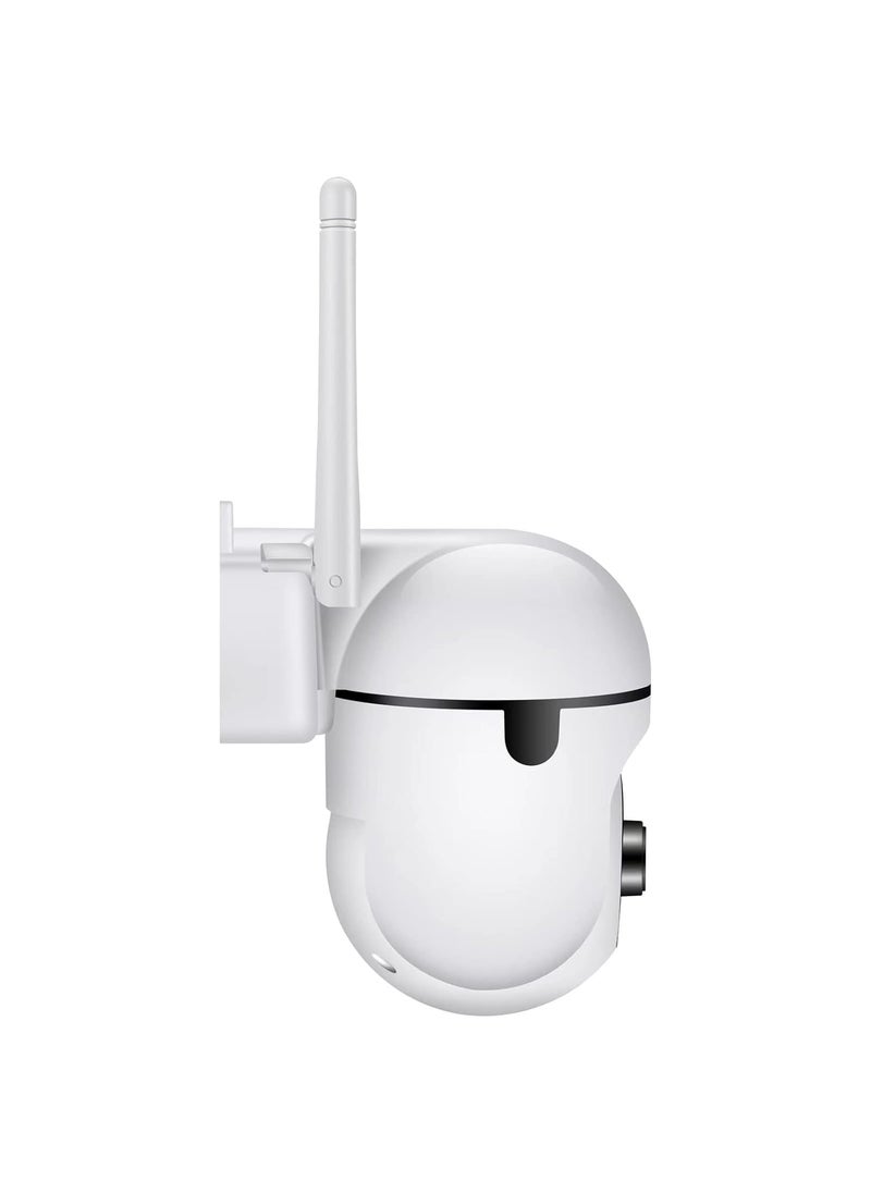 GARYVIZ 3 MP FHD WiFi Indoor Mini Fox Ptz Security Camera with Color Night Vision 360 Ptz Rotation Motion Tracking Two Way Audio and Multi Users View