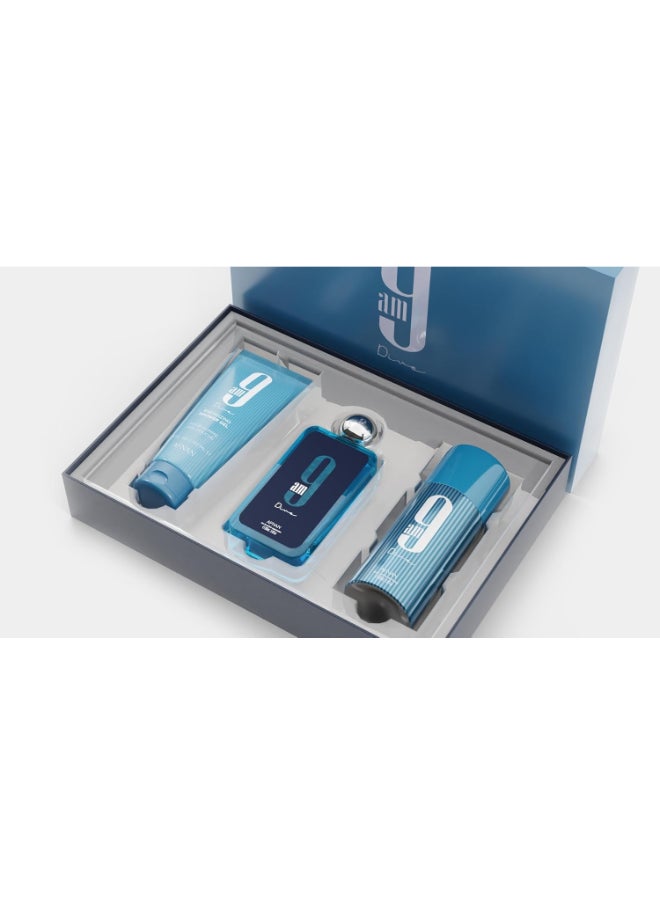Gift Set 9 Am Dive Eau De Parfum 100 Ml + Deodorant 150 Ml + Shower Gel 150 Ml, Perfume Gift Set For Women