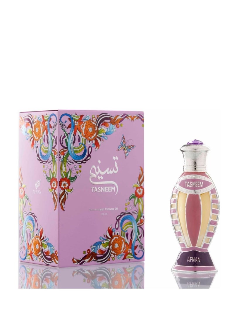 Tasneem Concentrated Perfume Oil For Women, 20 Ml
